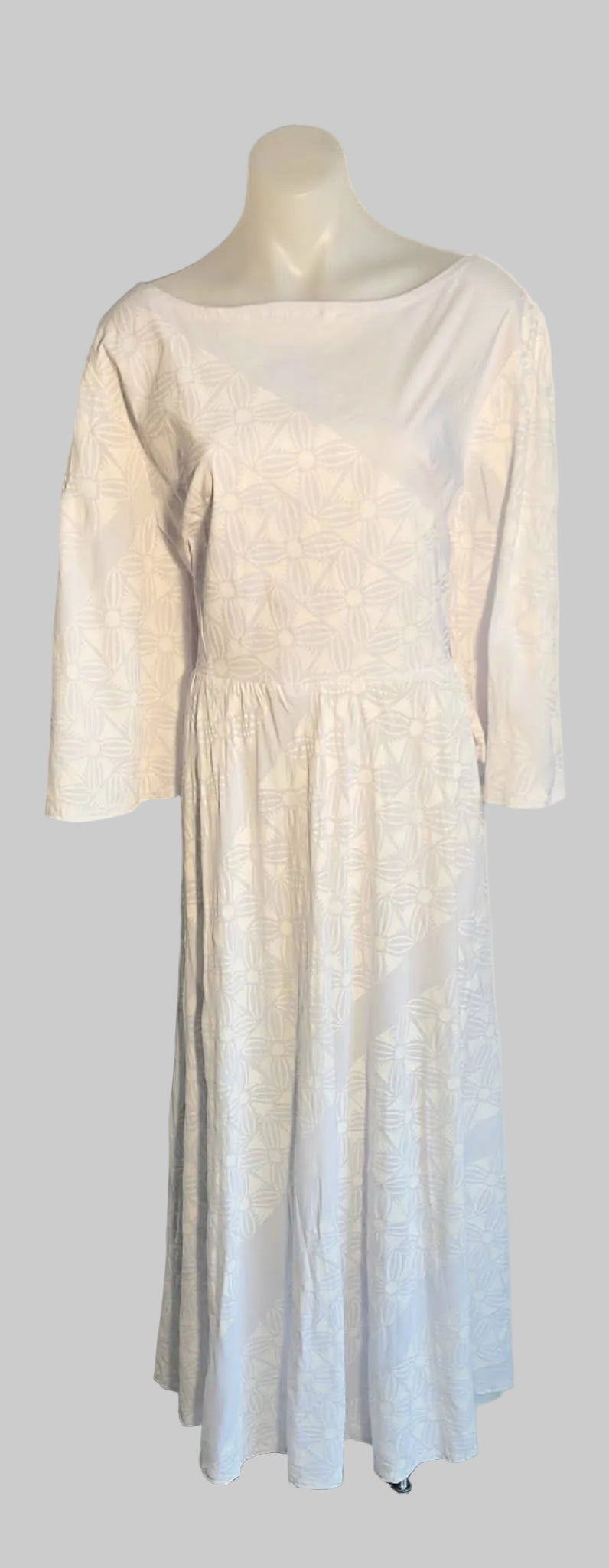 Mermaid Maxi Dress - White