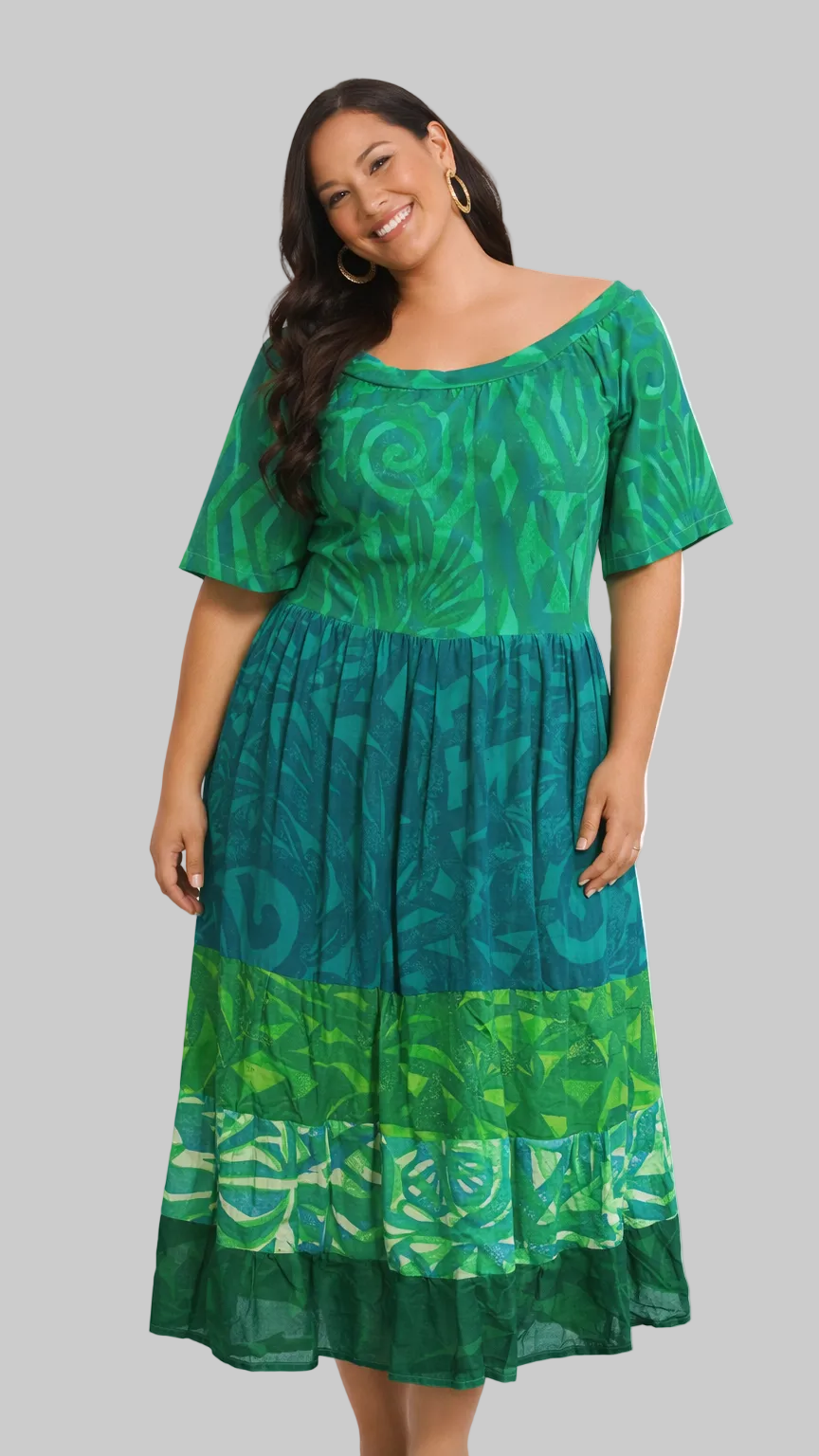 Manea Flare - Forest Green
