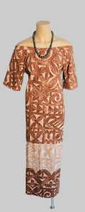 Manea Puletasi Brown/Wht