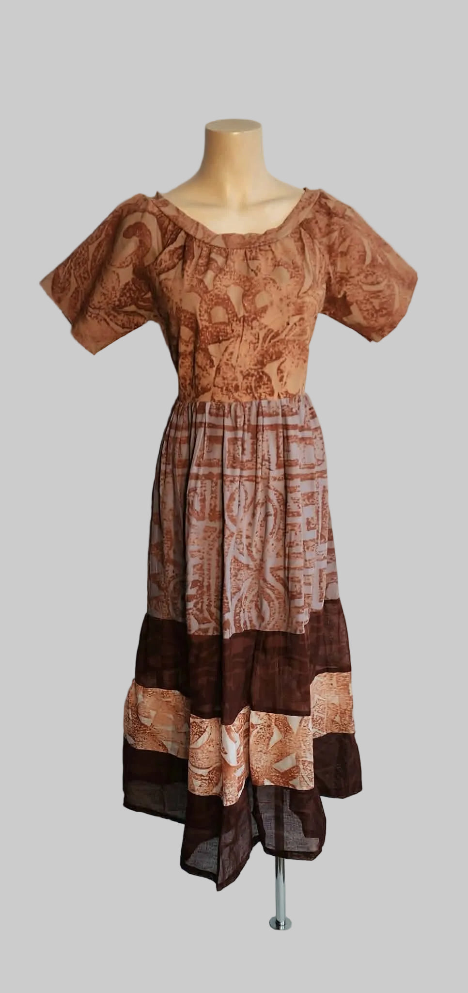 Manea Flare Tan Brown/Dark Brown